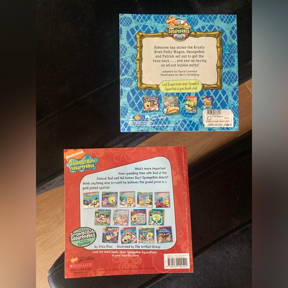 SpongeBob SquarePants paperback books 2 - Picture 2 of 4